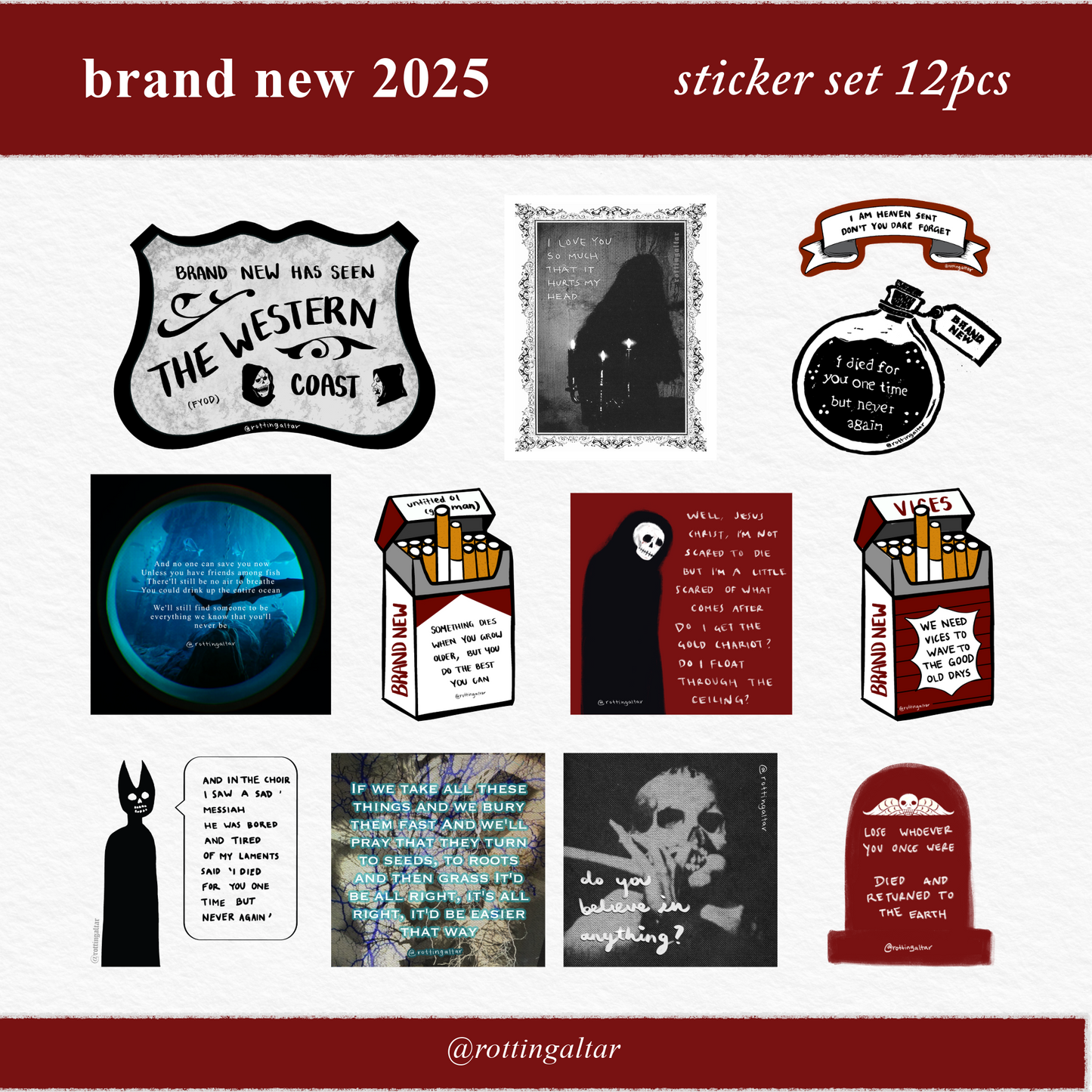 Brand New 2025 - Sticker Pack