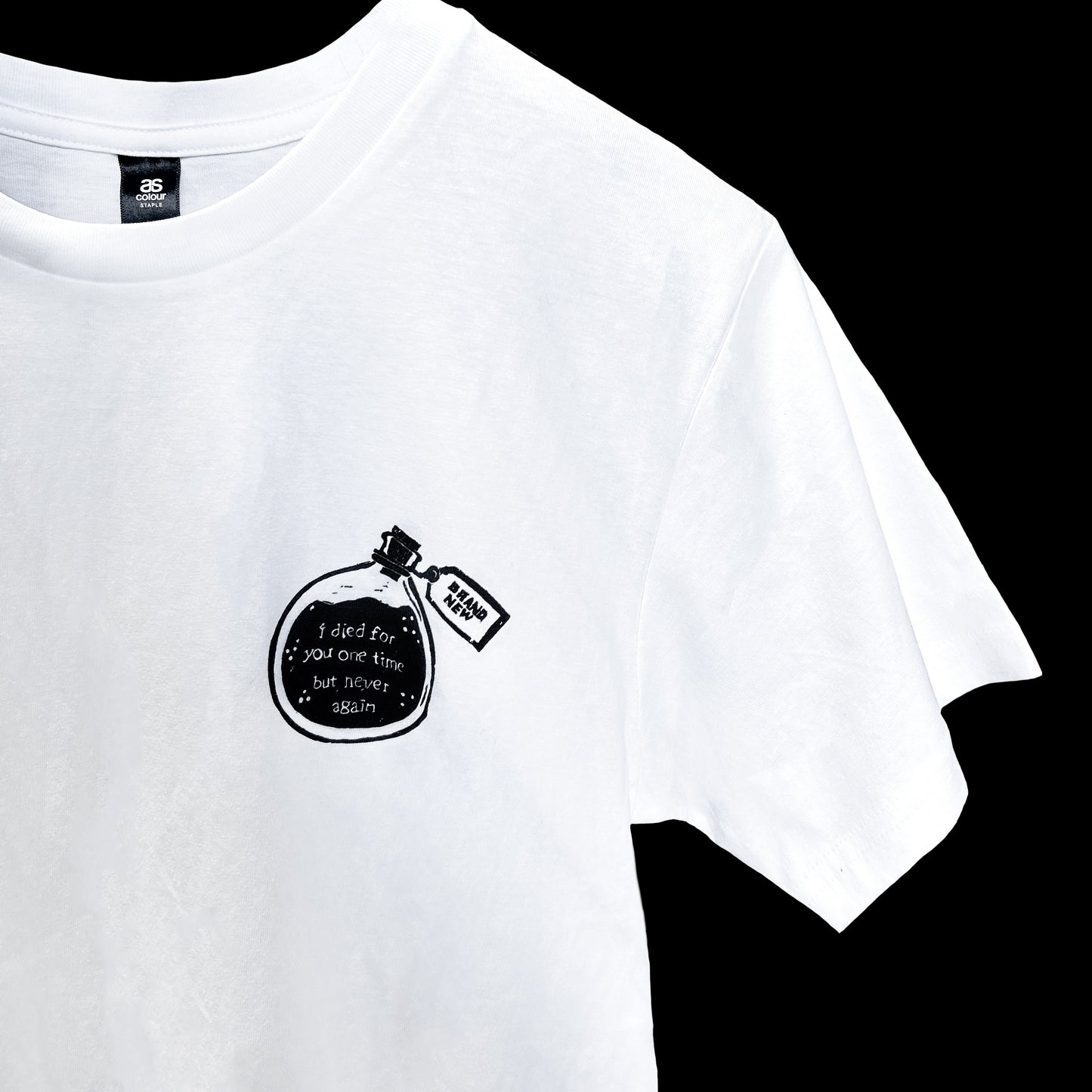 I died for you one time